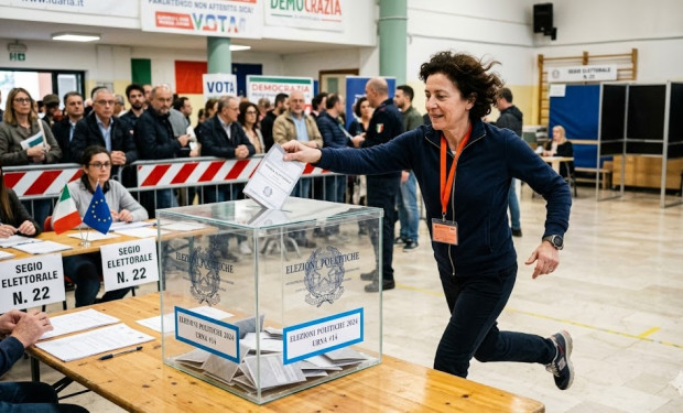 Ruere ad urnās (correre al voto)